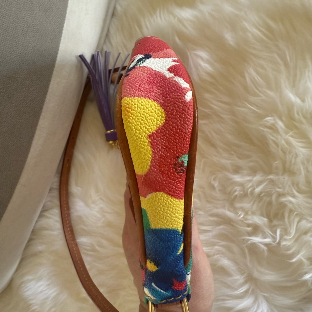 Dooney & Bourke- 🐳 Like New! Small Somerset Watercolors Collection Shoulder Bag - Picture 11 of 12